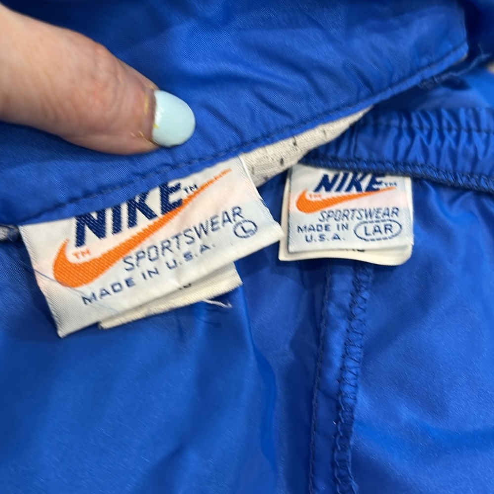 Vintage NIKE Super RARE 80’s MADE in USA!!! Tracksuit |Size Large - Picture 7 of 14